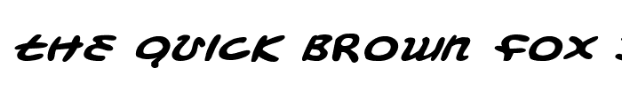 Preview of Magic Beans Expanded Italic Expanded Italic