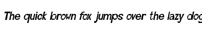 Preview of Magoo-Condensed Italic