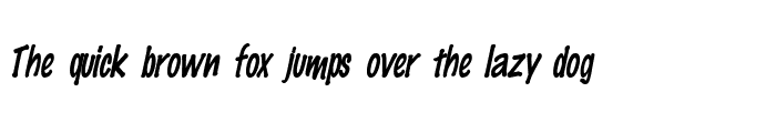 Preview of Marker-Condensed Italic