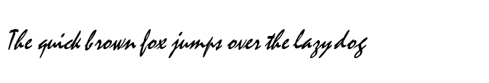 Preview of MysticCondensed Italic