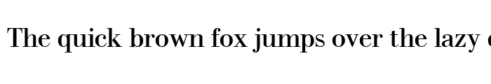 Preview of NewBodoni Normal