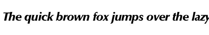 Preview of OpusTwoExtrabold RegularItalic