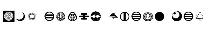 Preview of Orient Pattern Dings Set 5 Regular