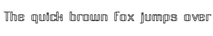 Preview of Pecot Outline Bold Regular