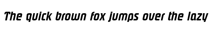 Preview of PloverExtrabold Italic