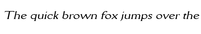 Preview of RoryWide Italic