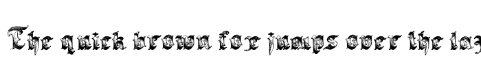 Preview of Saraband Lettering Regular