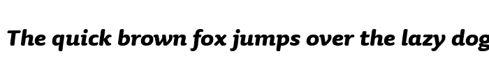 Preview of Sauna-BoldItalic Roman Italic