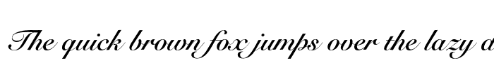 Preview of Snell Roundhand Script Bold