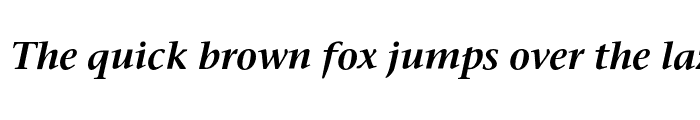 Preview of StoneSerifEF SemiBold Italic