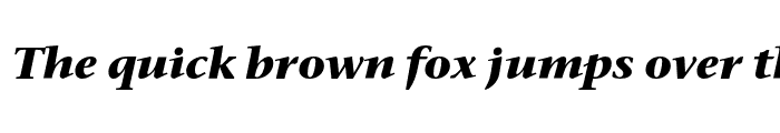 Preview of StoneSerITCStd Bold Italic