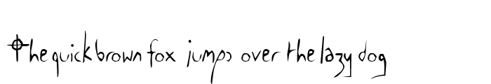 Preview of The Cowboy Font Regular