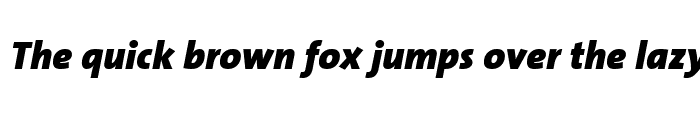 Preview of TheSansBlack-Italic Regular