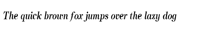 Preview of TimbrelCondensed Bold Italic
