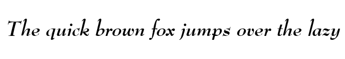 Preview of Top Hat Bold Italic