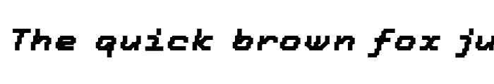 Preview of TronicLF-BoldItalic Regular