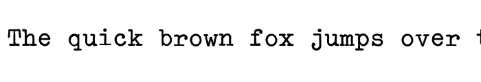 Preview of Typewriter ExtraBold