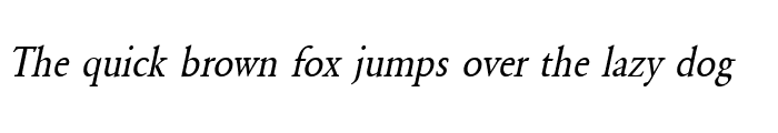 Preview of URWGaramondTExtNar Oblique