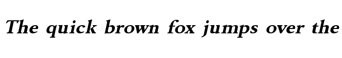 Preview of URWGaramondTExtWid Bold Oblique