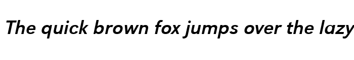 Preview of URWGroteskT Italic