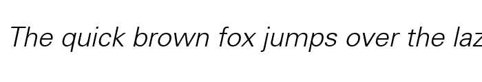Preview of USA Light Italic