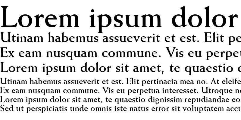 Sample of Weiss LT Bold