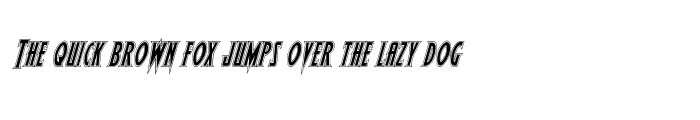 Preview of Wolf's Bane Academy Italic Italic