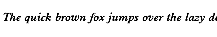Preview of WorchesterEF DemiBold Italic