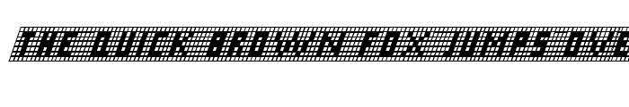Preview of X-Grid Italic Italic