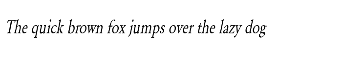 Preview of Yearlind-Normal Condensed Italic