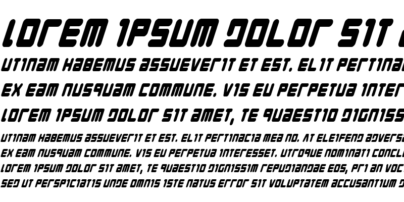 Sample of Young Techs Condensed Italic Sample of Young Techs Condensed Italic