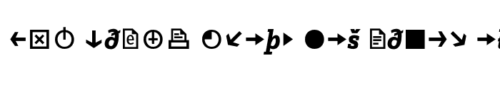 Preview of ZineSlabDis Exp Bold Italic